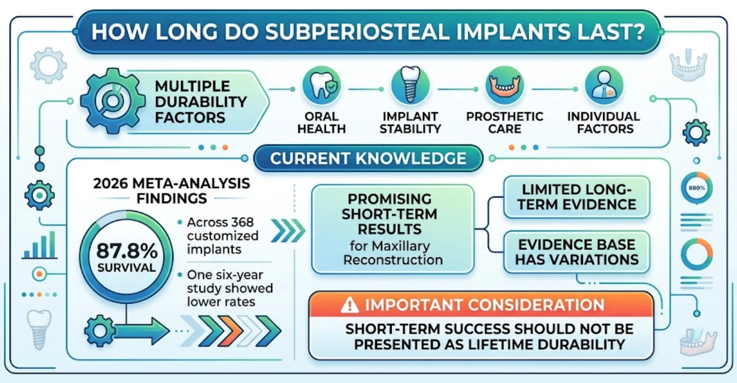 infographic Subperiosteal Implants for Maxillary Reconstruction